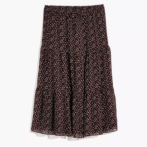 Floral Madewell skirt